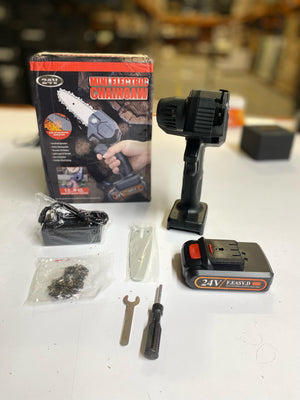 NUEVA MINI MOTOSIERRA ELECTRICA Chainsaw™ | POTENCIA Y CALIDAD GARANTIZADA